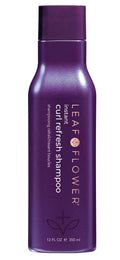 Leaf & Flower CBD Instant Curl Refresh Shampoo, 12 oz