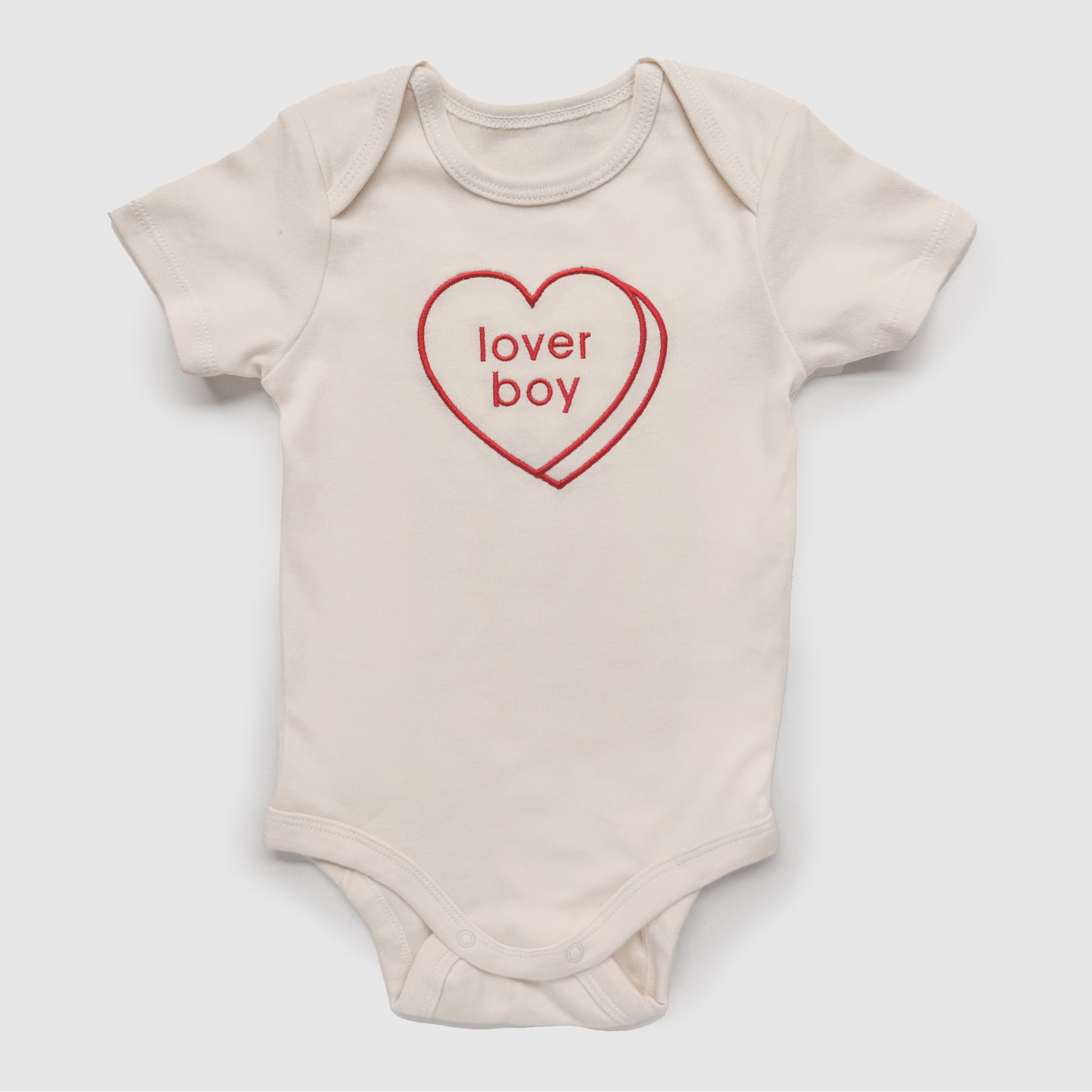 Lover Boy Valentine’s Day Shirt | Baby and Kids Candy Heart Tee