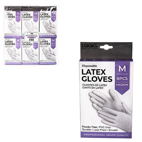LQQKS Latex Glove, 8 pc/Pk