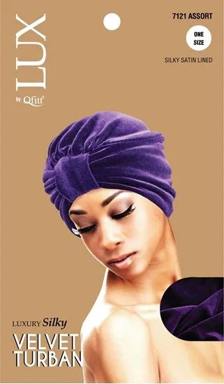 LUX by Qfitt Velvet Turban