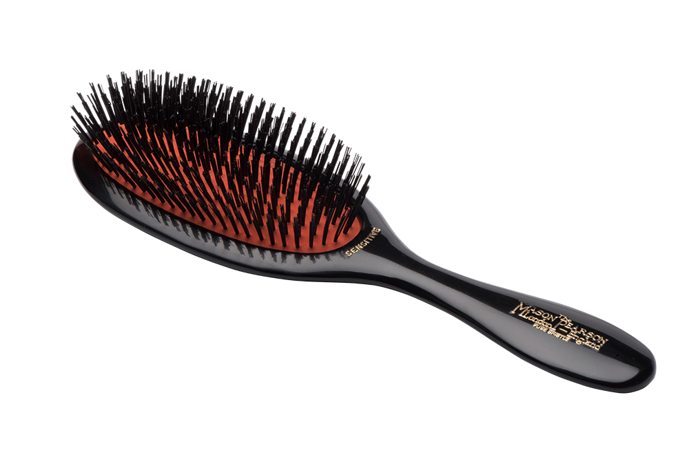 Mason Pearson Sensitive Bristle Hair Brush – SB3 Dark Ruby (Handy Size) - NIB
