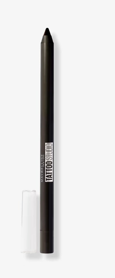 Maybelline TattooStudio Sharpenable Gel Pencil Eyeliner, 900 Deep Onyx, 0.04 oz