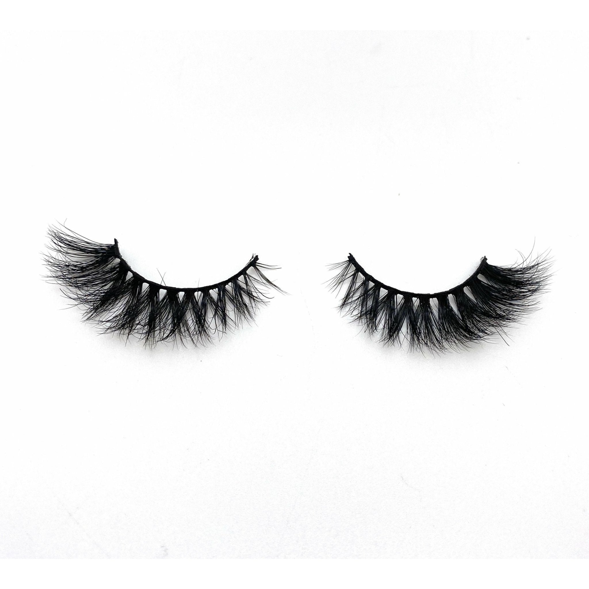 VIP Mink Fur Eyelashes, Purple Box