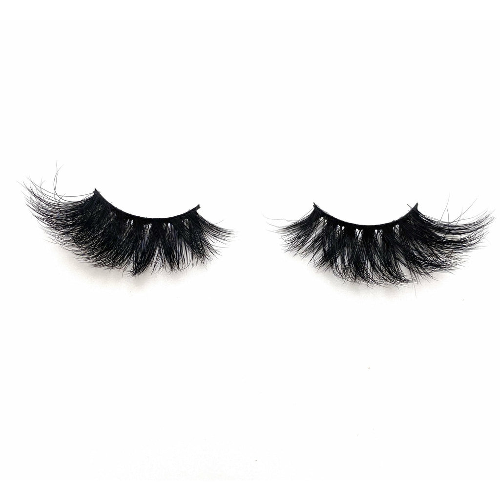 VIP Mink Fur Eyelashes, Purple Box