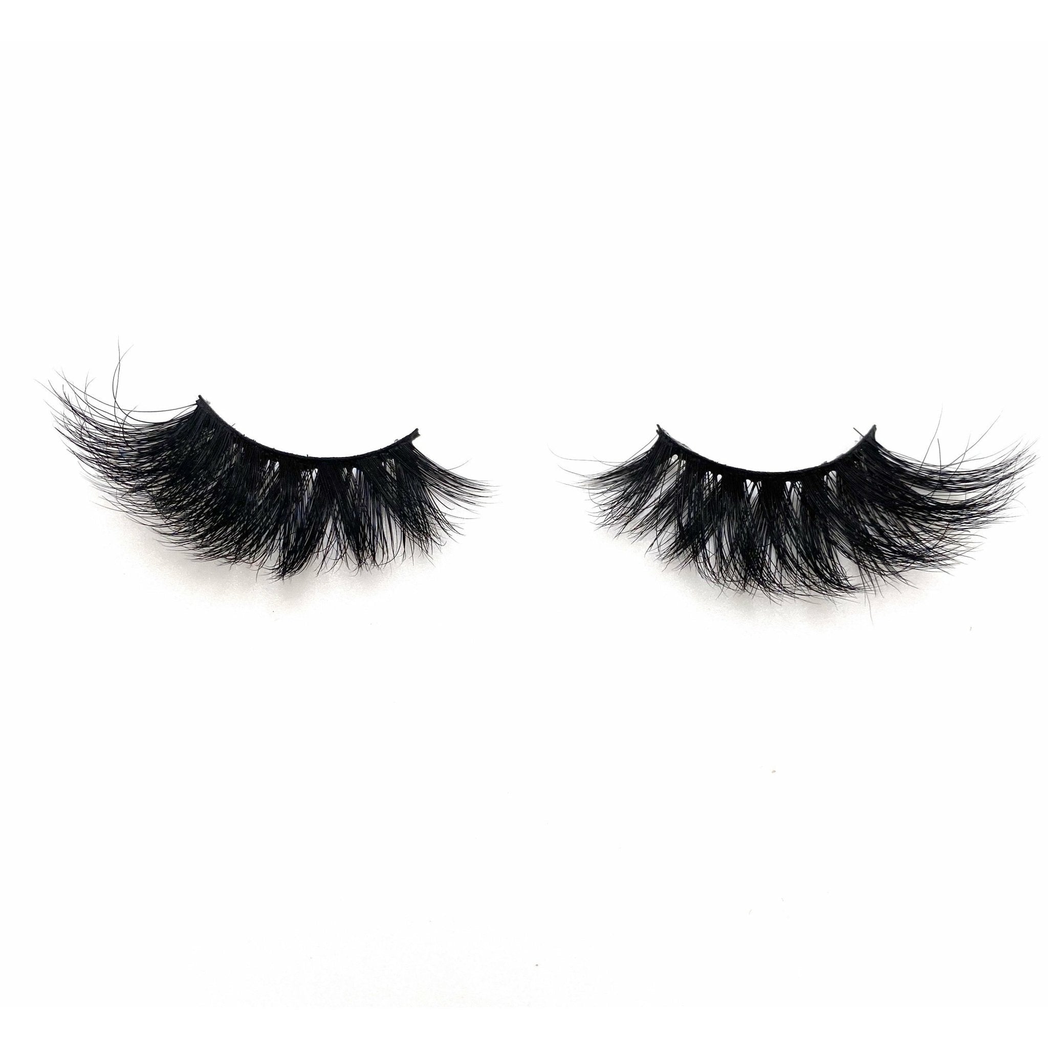 VIP Mink Fur Eyelashes, Purple Box