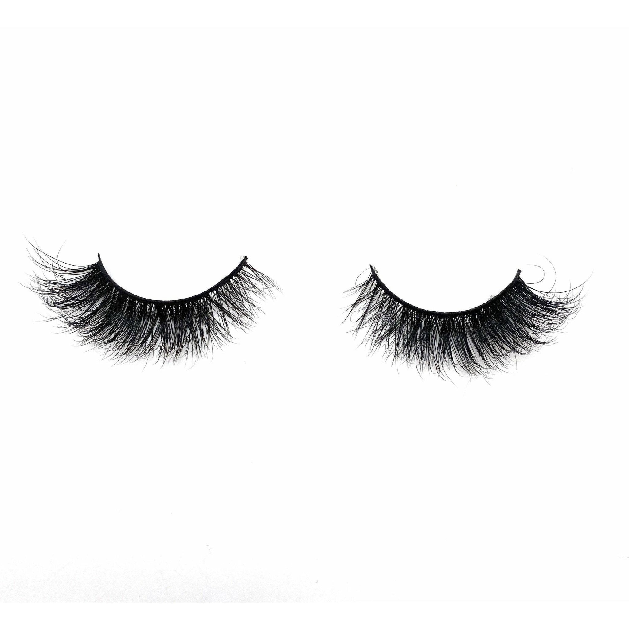 VIP Mink Fur Eyelashes, Purple Box