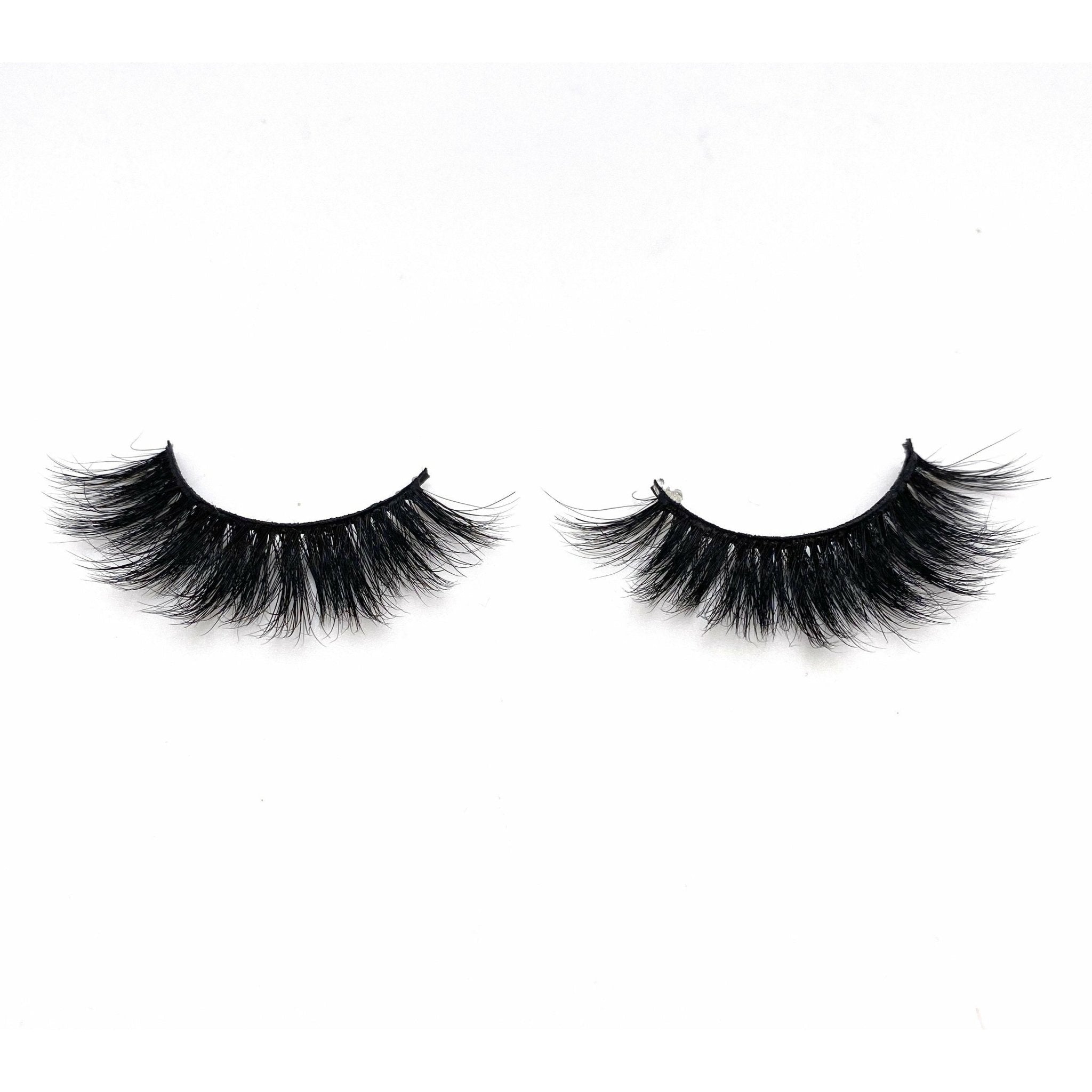 VIP Mink Fur Eyelashes, Purple Box