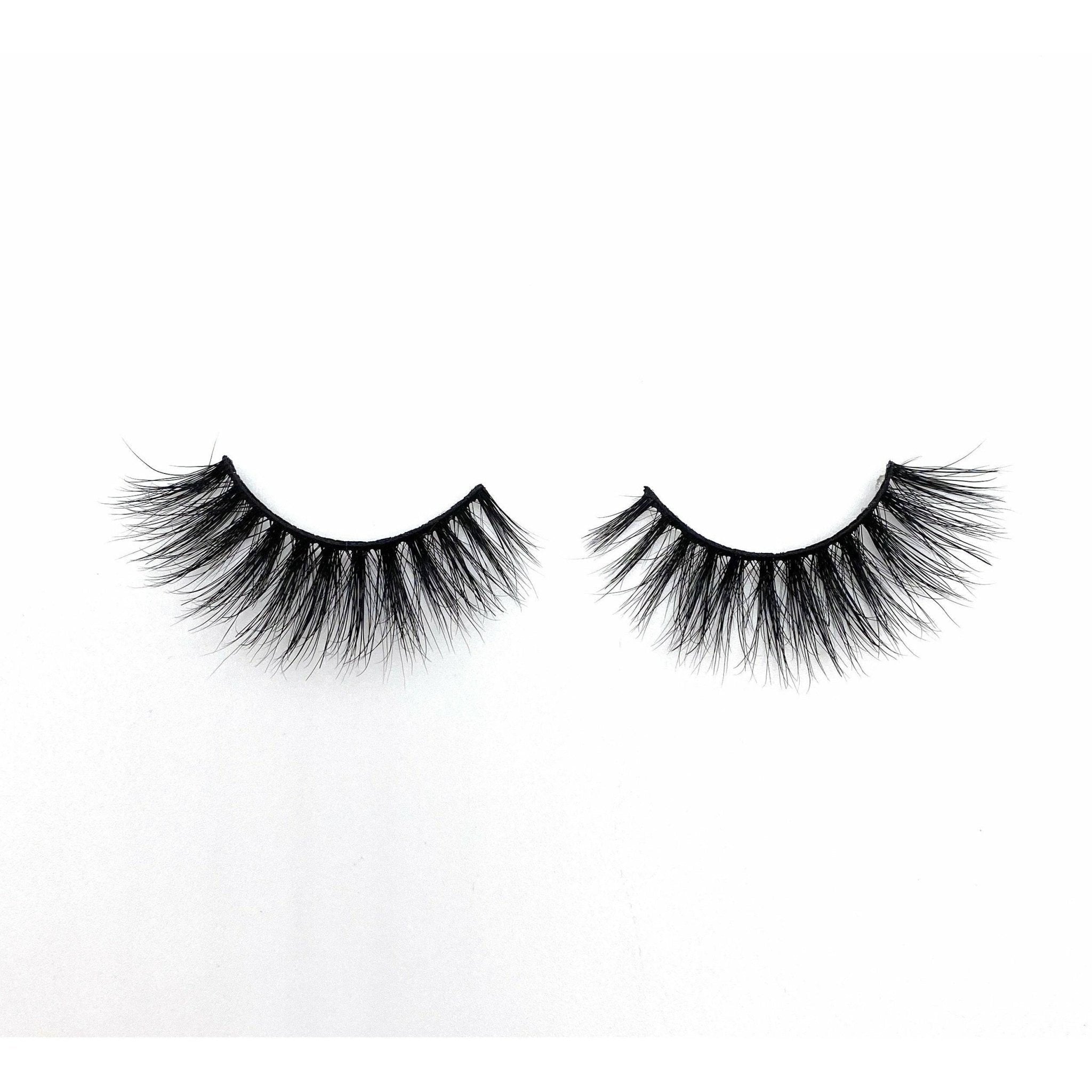 VIP Mink Fur Eyelashes, Purple Box
