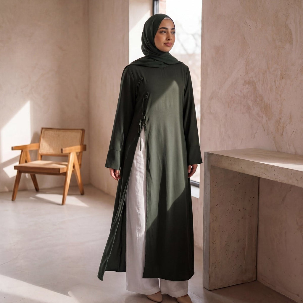 Modest Nida Longline Tunic Top(MS420)