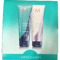 Moroccanoil Blonde Perfecting Purple Shampoo & Conditioner Sample 0.35 oz - 2 Pack