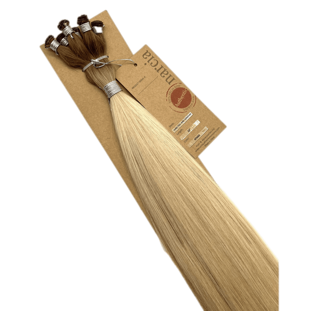 Narcia Remy Siberian Hand Tied Weft Hair Extensions (100g) - Choose Length