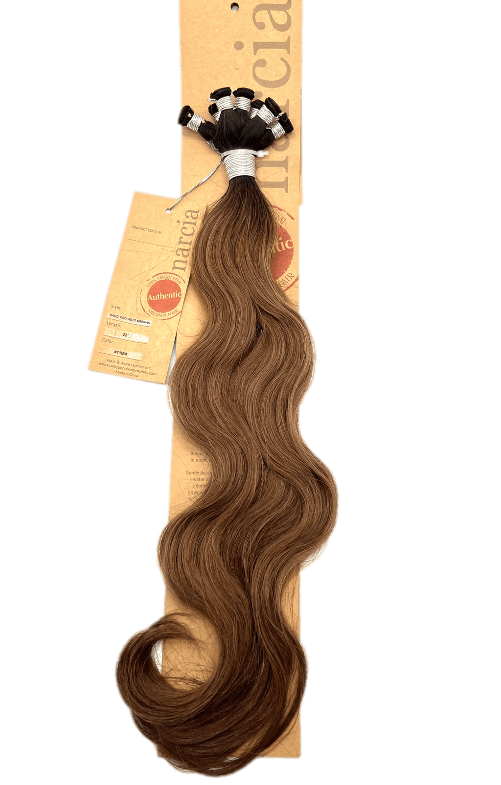 Narcia Remy Siberian Hand Tied Weft Hair Extensions (100g) - Choose Length
