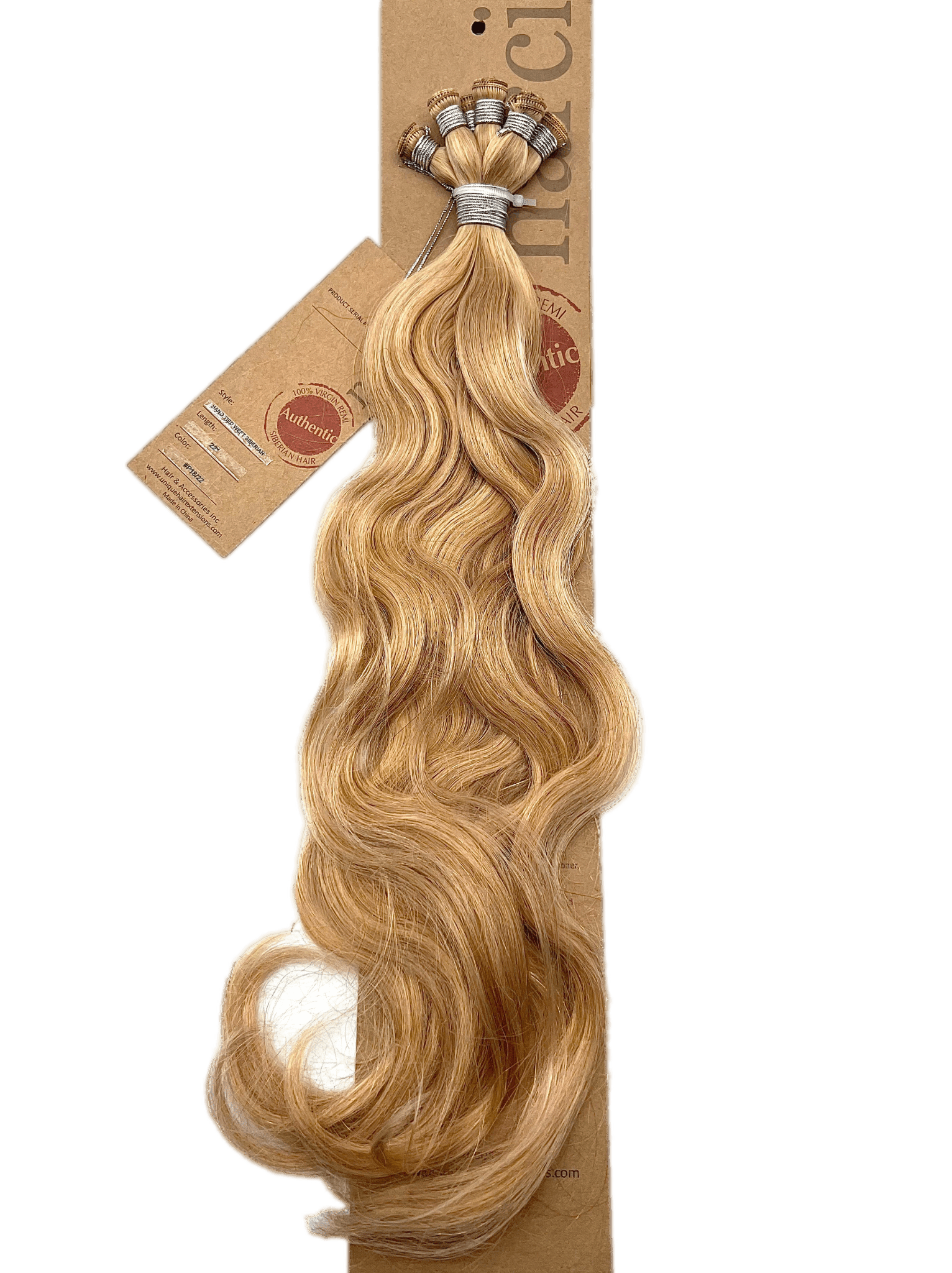 Narcia Remy Siberian Hand Tied Weft Hair Extensions (100g) - Choose Length