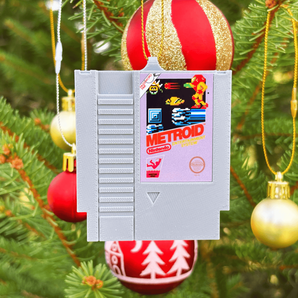 NES Cart Christmas Ornaments