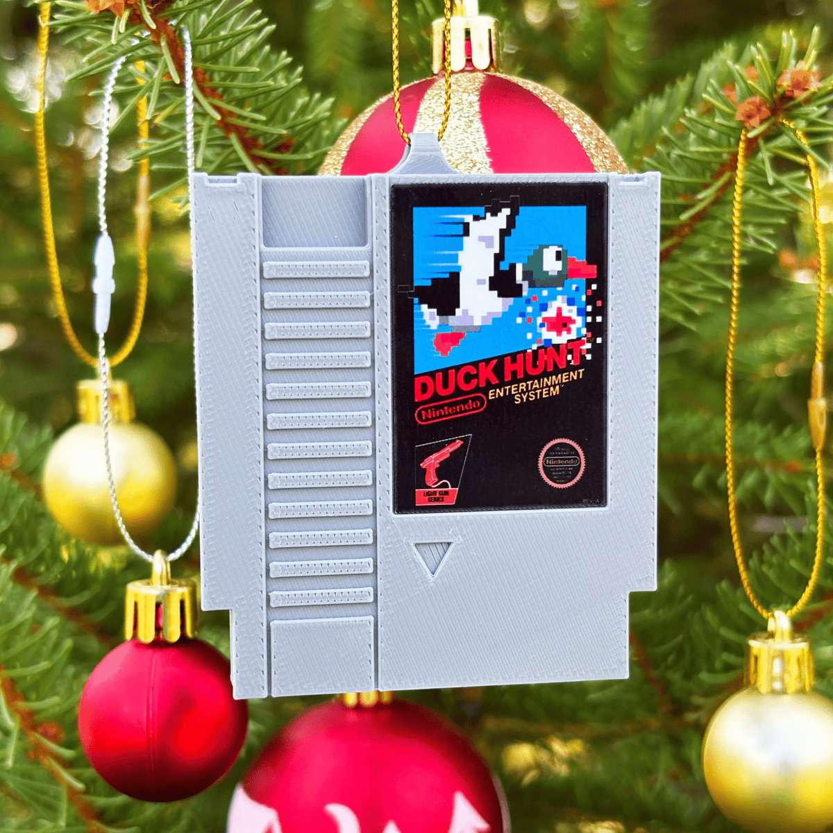 NES Cart Christmas Ornaments