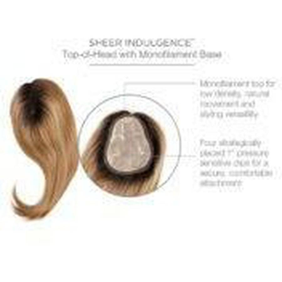 Raquel Welch Go All Out 16" Top Piece Hair Topper Hairpiece