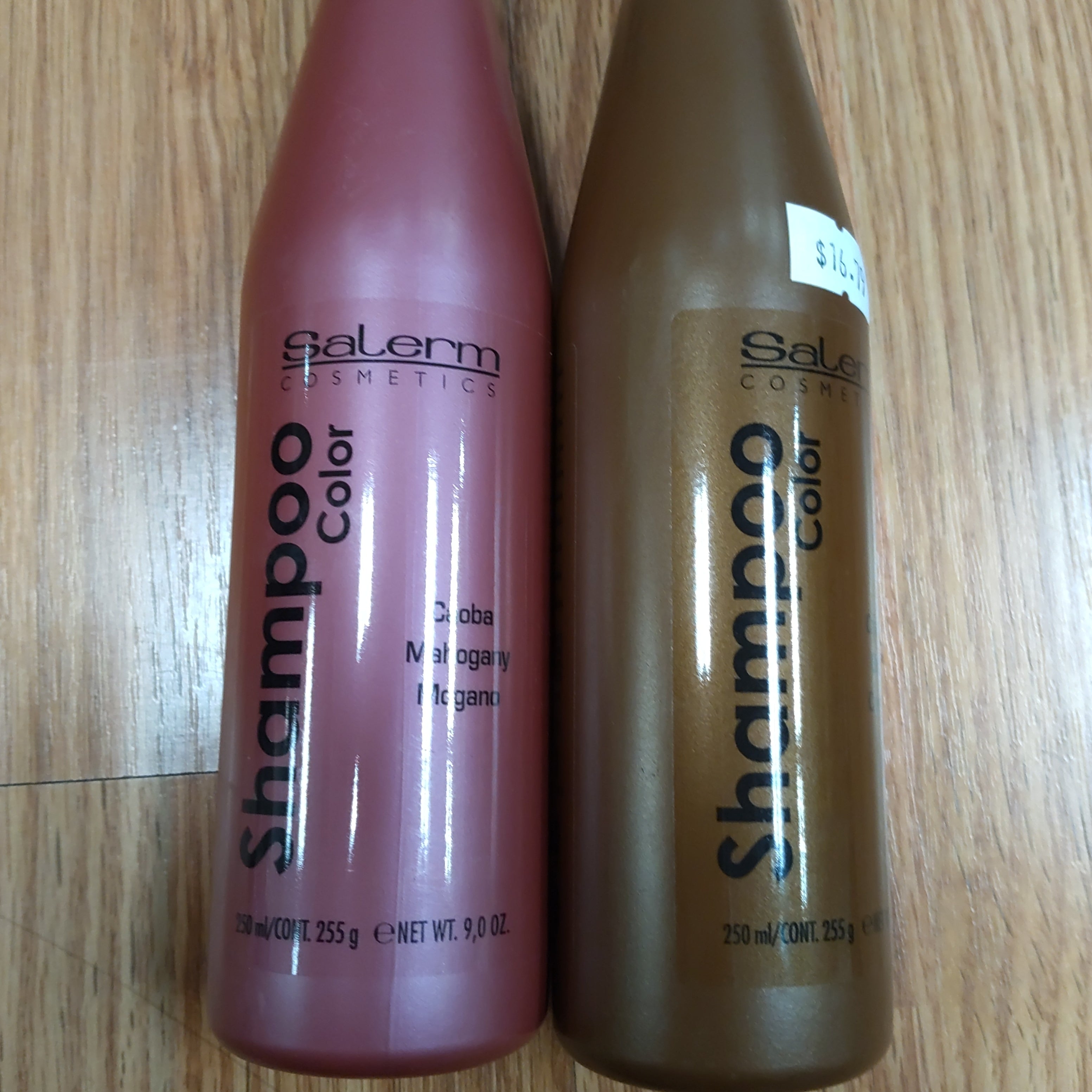 Salerm Color Shampoo, Mahogany, 9 oz