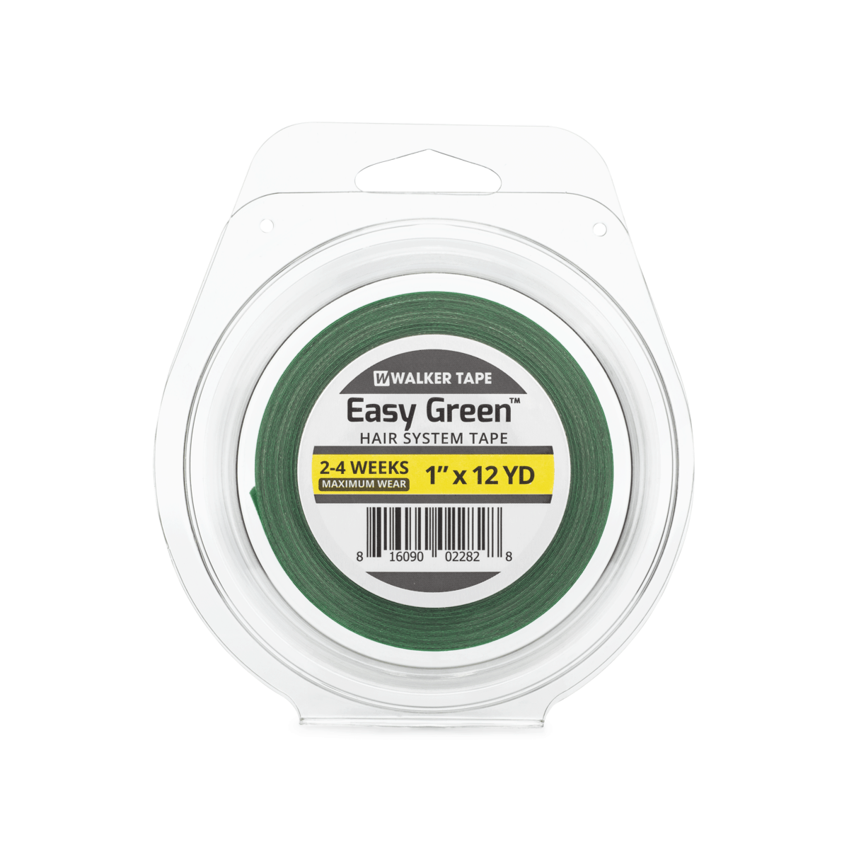 Walker Tape Easy Green Wig Tape Roll, 1/2 in x 12 yd