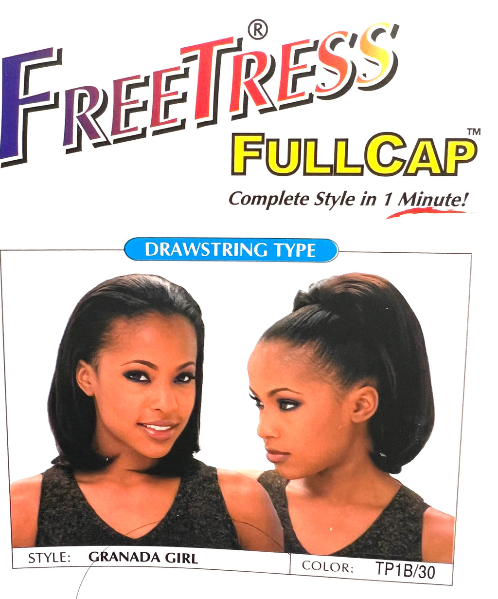 FreeTress Granada Girl Drawstring Fullcap Wig, 2