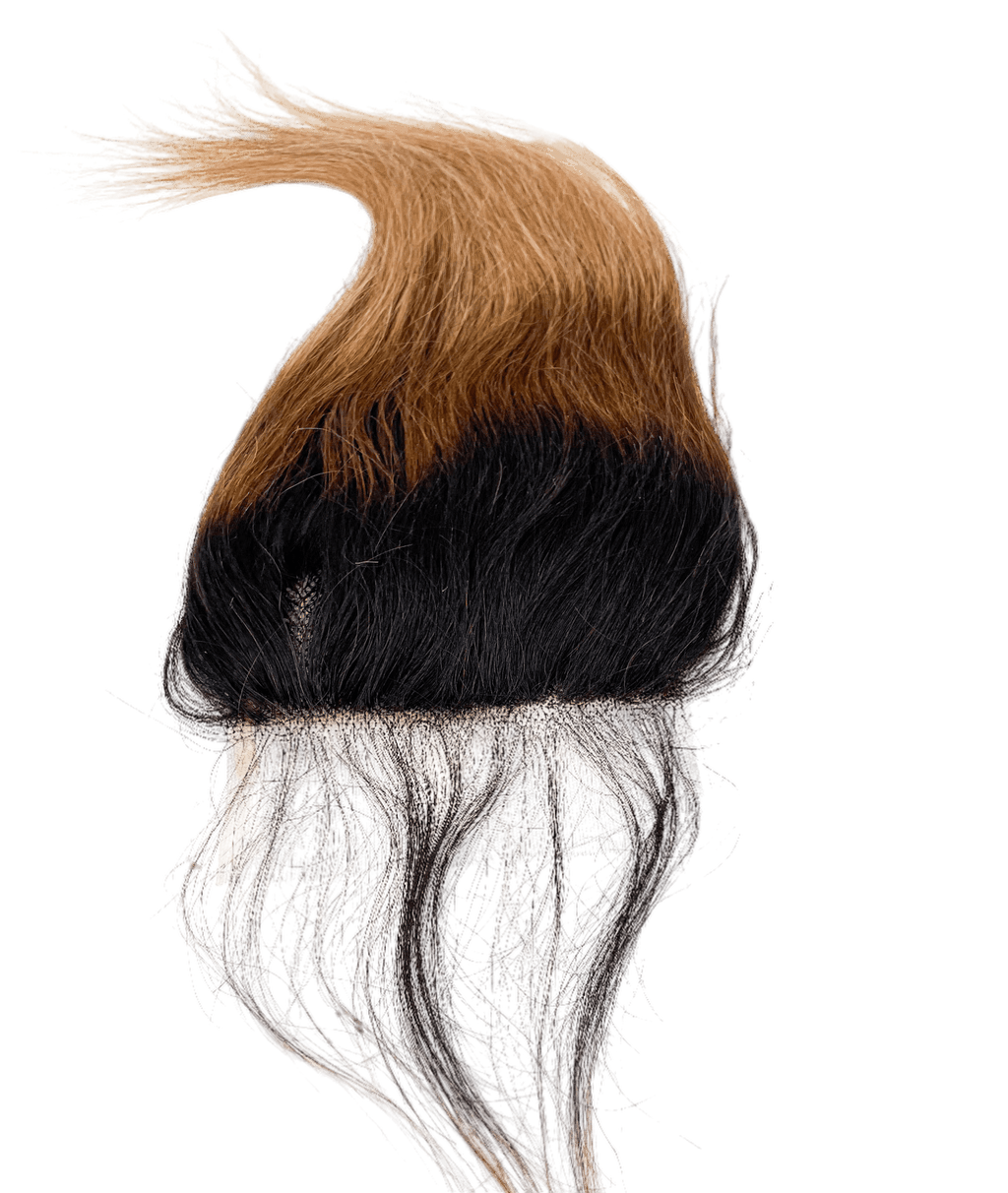 Rio Straight 4x4 Lace Closure, Gold, 16 in