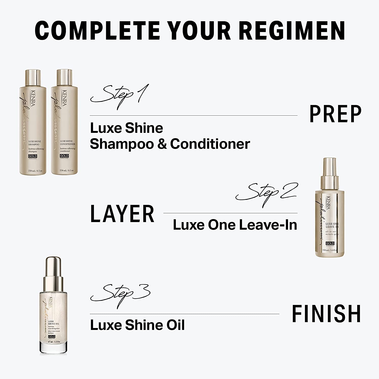Kenra Platinum Luxe One Leave-In | All-In One Miracle Spray 5.0 fl oz
