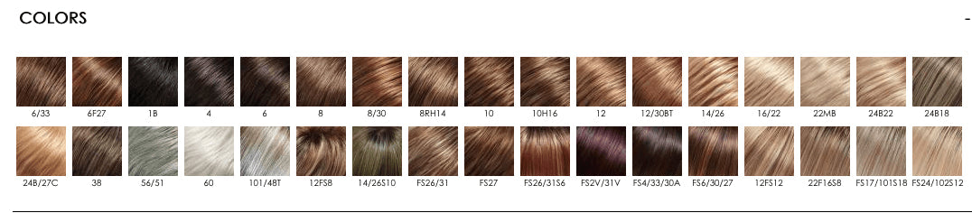 Jon Renau Top Smart 12" Hair Topper, 24B18S8