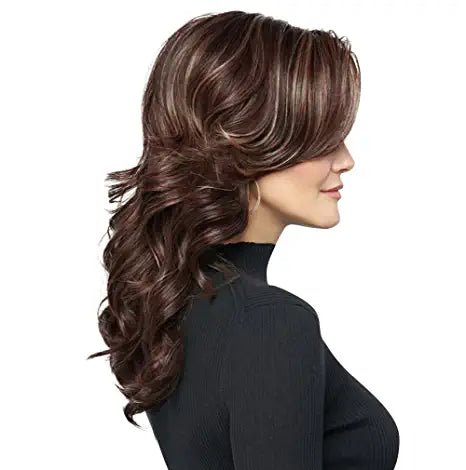 Raquel Welch Stroke of Genius Wig, SS4/10 SS Iced Java