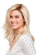Jon Renau Miranda Long Layered Lace Front Wig, 27T613S8