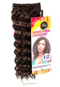 Femi Collection Mambo Twin Open Loop Deep Twist Braid 12 in, Color 33