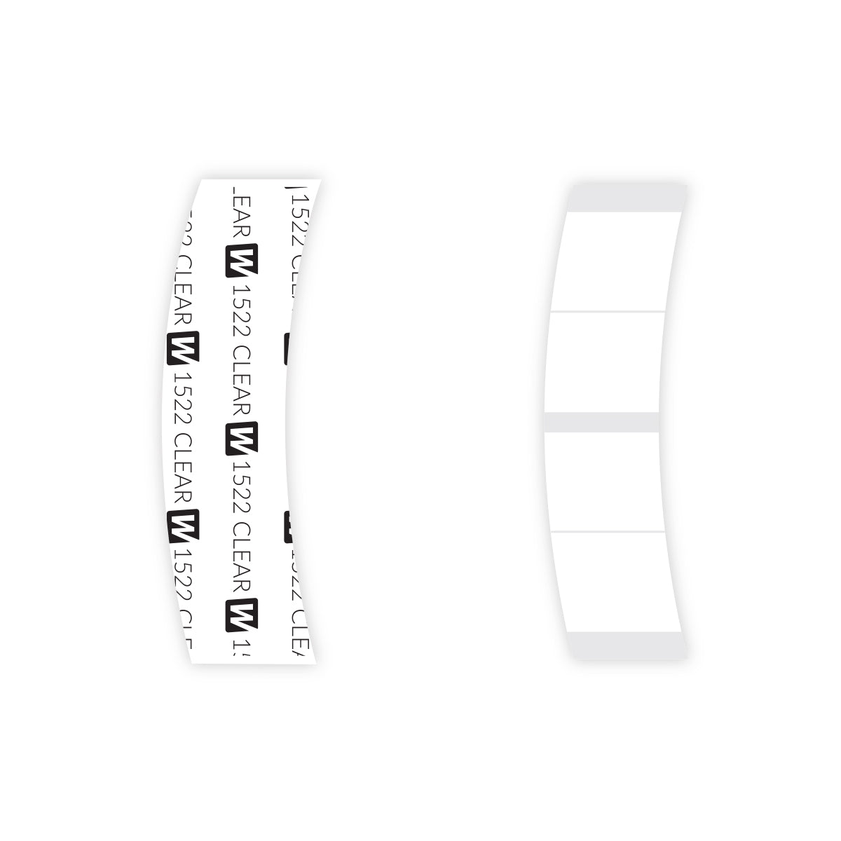 Walker Tape This Side To Base Contour Tape B, 1000 pc