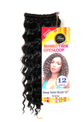 Femi Collection Mambo Twin Open Loop Deep Twist Braid 12 in, Color FS1B/99J