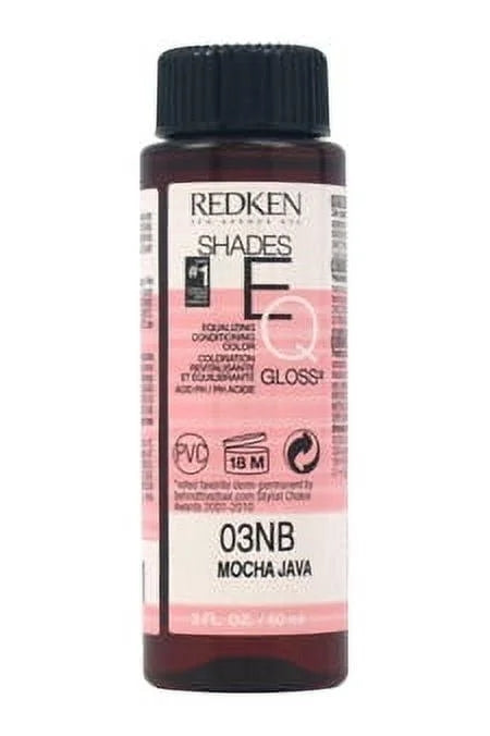 Redken Shades EQ Gloss 03NB Java, 2 oz