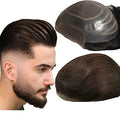 VIP Extensions Men's Human Hair Toupee 10 x 8 in, Color 4