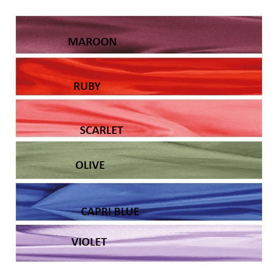 Qfitt Lux Silk Bonnet L-XL, Maroon
