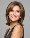 Raquel Welch Take a Bow Petite Wig, SS8/12 SS Iced Mocha