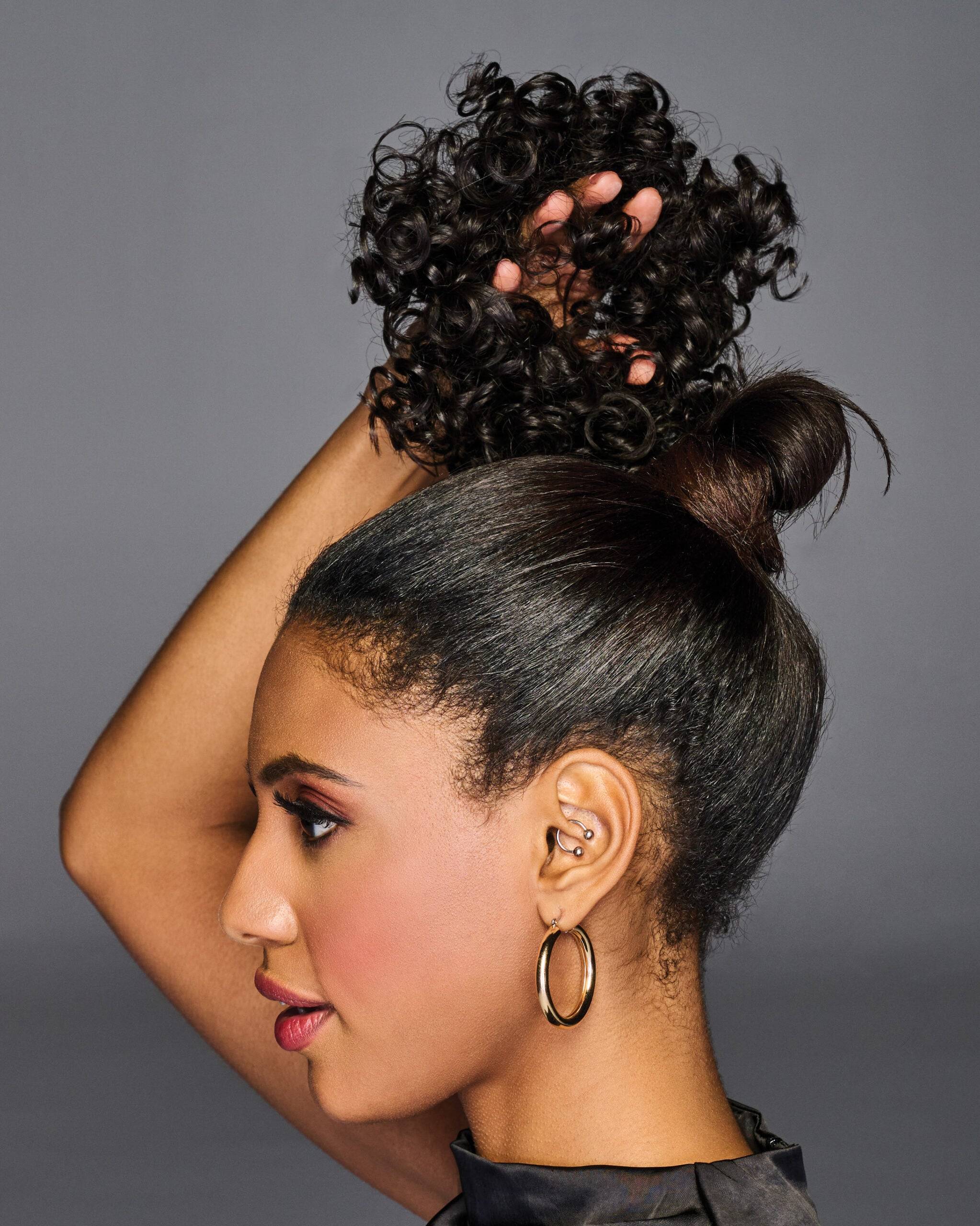 Hairdo Coily Wrap Hairpiece, R435S Glazed Black Cherry