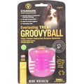 Starmark Everlasting Treat Groovy Ball Dog Toy, Small, Green