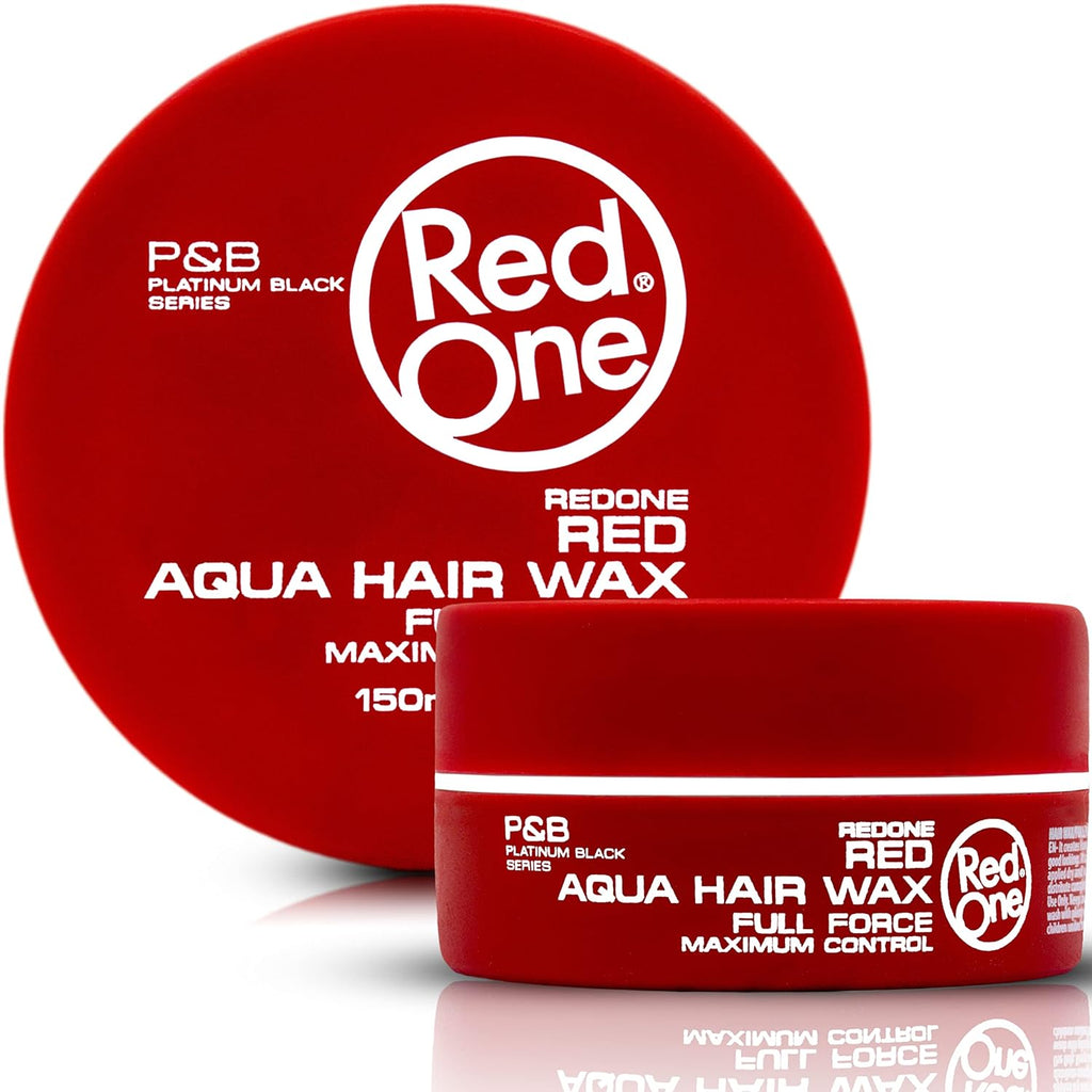 Red One Max Control Matte Hair Styling Wax, Argan, 5 oz