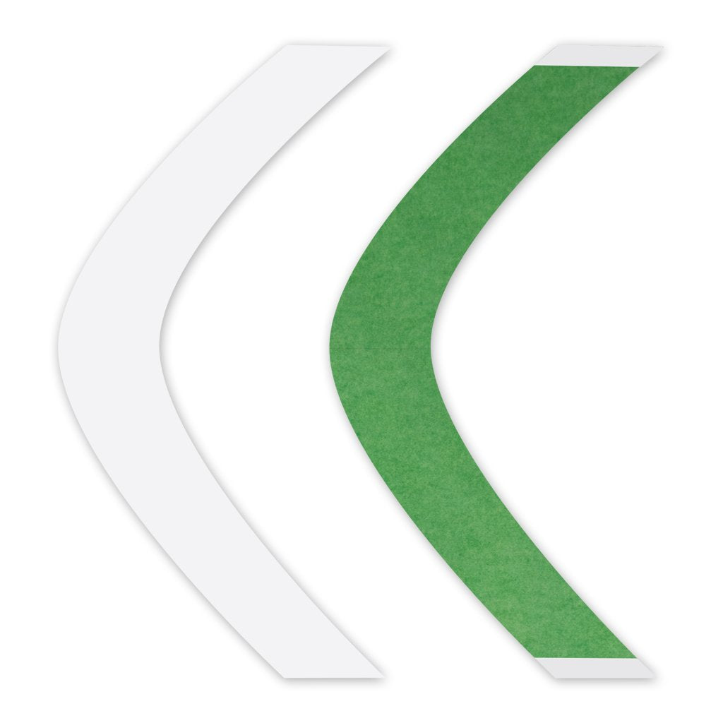 Walker Tape Easy Green 5 in Super Wide A Contour Tape, 24 pc