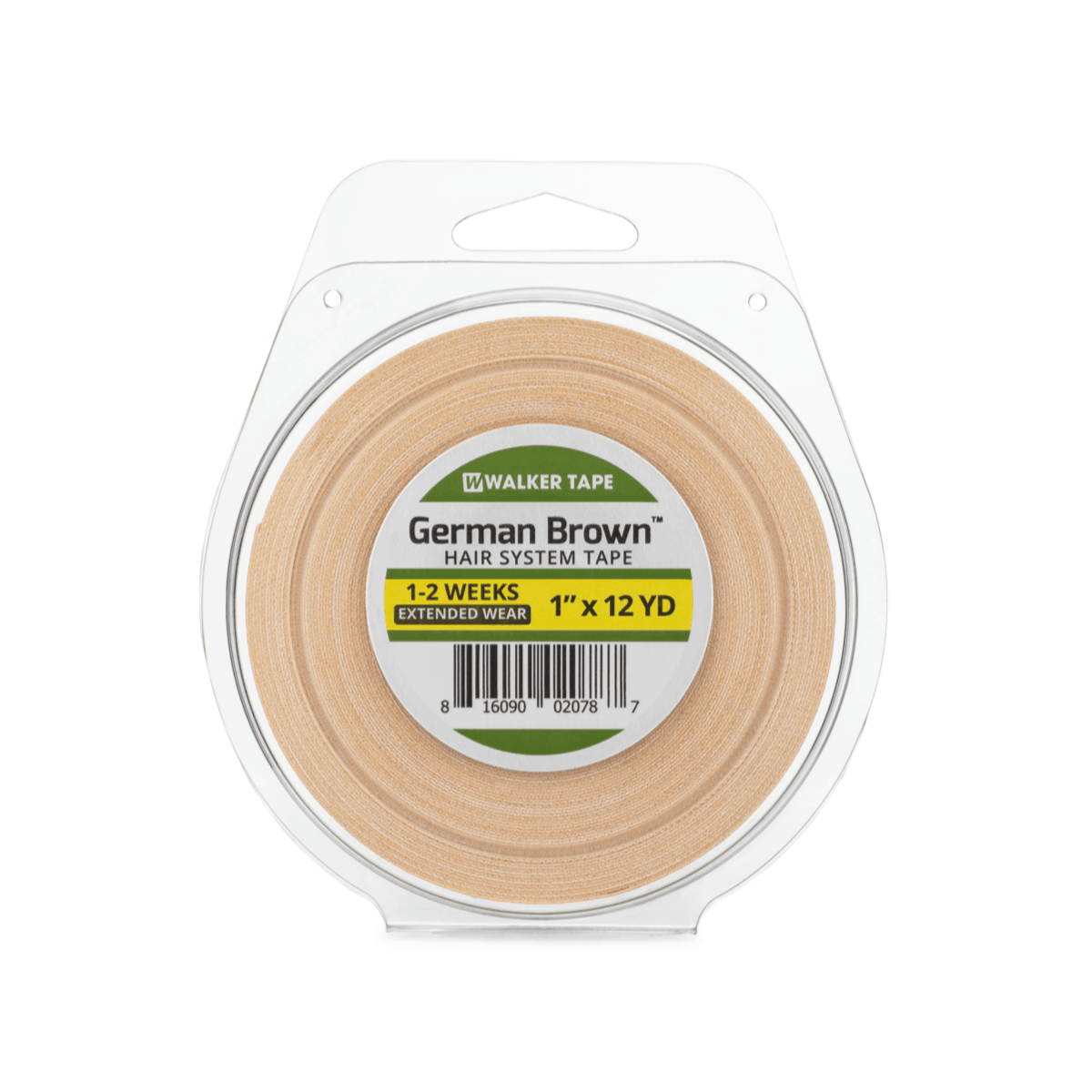 Walker Tape German Brown Liner Cloth Tape, 3/4 in x 3 yd