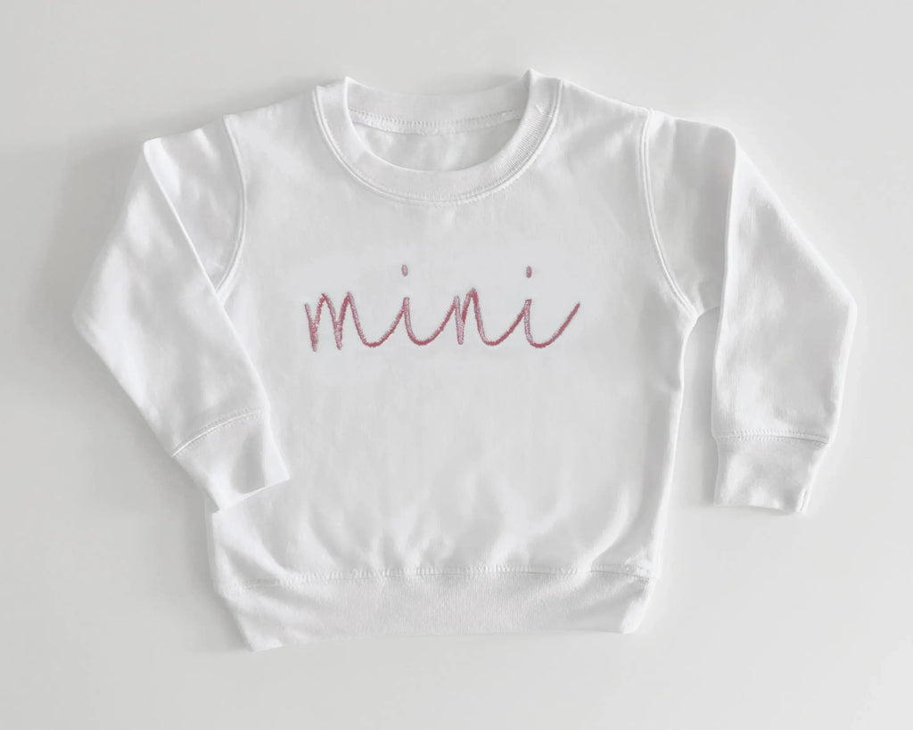 Mama & Mini Matching Sweatshirt Set | Mother Daughter Outfit