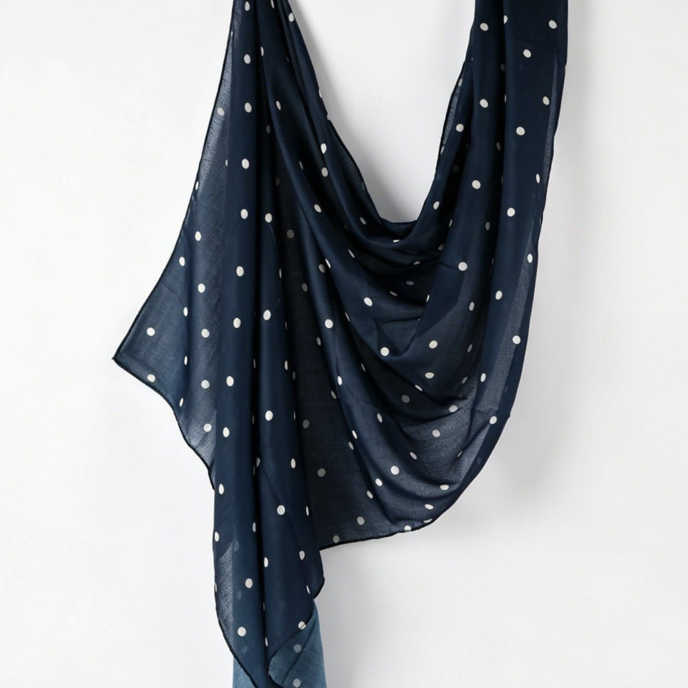 Polka Dot Hijab Scarf(MH230)