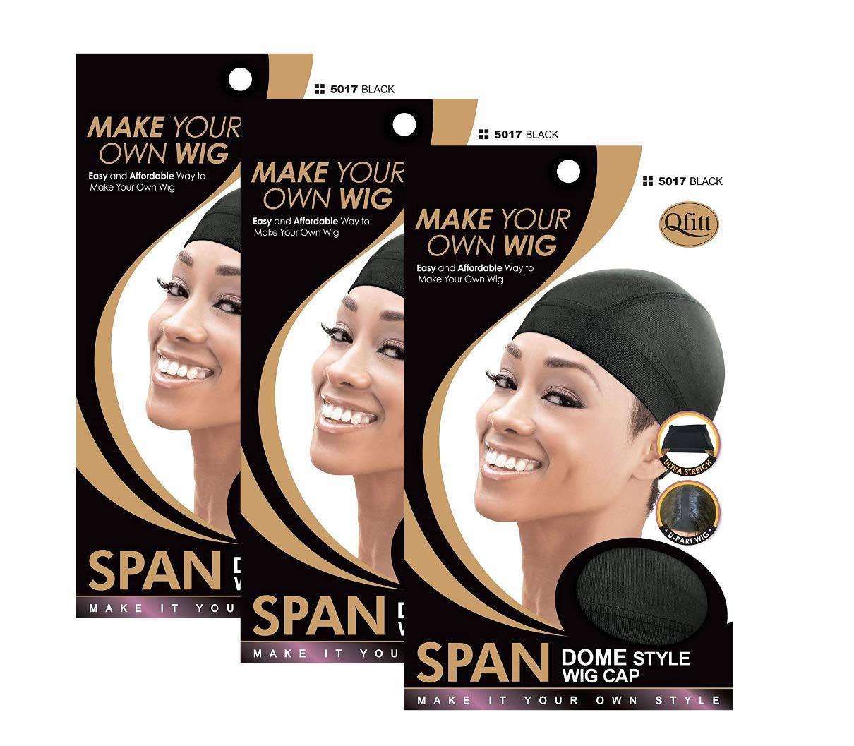 Qfitt Span Dome Style Wig Cap