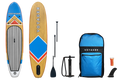 Woodgrain Voyager Inflatable SUP Package