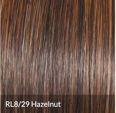 Raquel Welch Sheer Luxury Collection, Posh Premier Short Boycut Wig with Feather Lite Fiber Luxlite Cap Ll, Average, RL8/29 Hazelnut