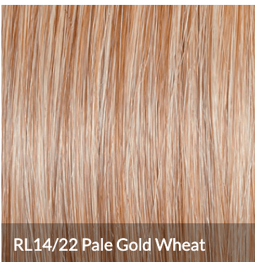 Raquel Welch Sheer Luxury Collection, Showrunner Mid-Length Layered Wig with Feather Lite Fiber Luxlite Cap Ll, Average, RL13/88 Golden Pecan
