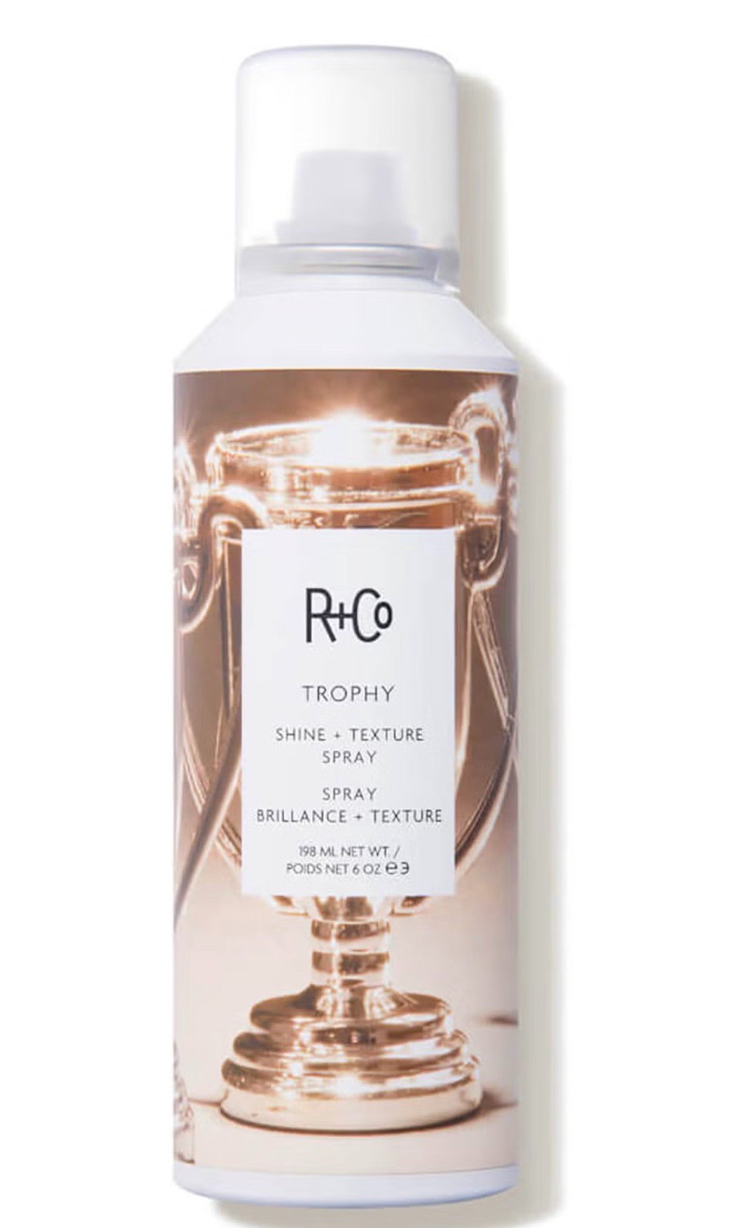 R+Co Trophy Shine + Texture Spray, 6 oz