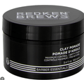 Redken Brews Clay Pomade for Men, High Hold, for Fine and Medium Hair