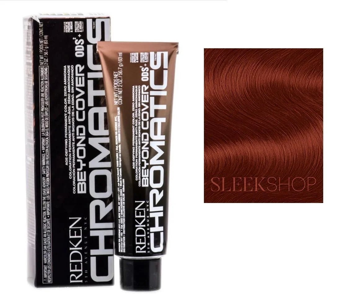 Redken Chromatics Beyond Cover Permanent Hair Color 5CR Copper/Red 2 oz