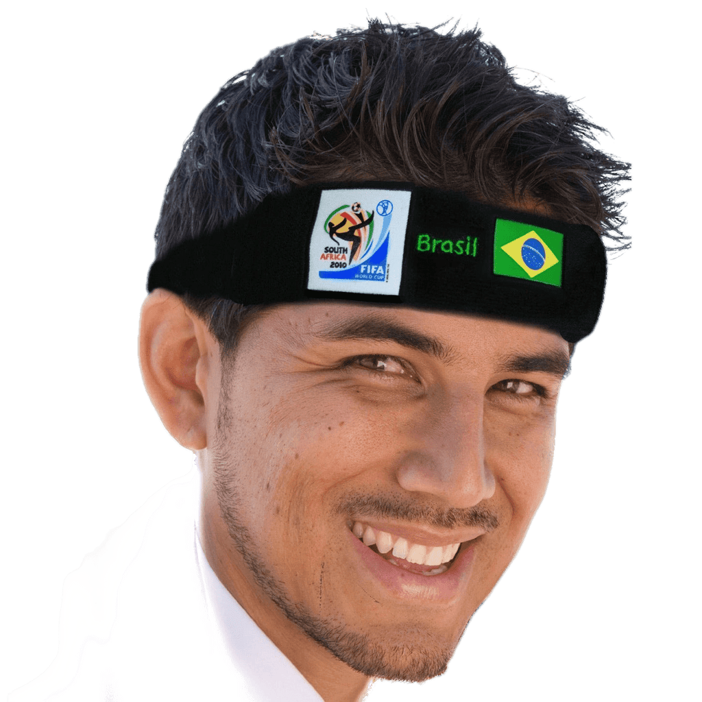 Retro Soccer Fan Headband, 29 Countries (2010 Games)